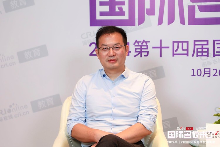 第十四届名校来了择校展丨专访家乐学国际创始人郭庆水 第十四届名校来了择校展丨专访家乐学国际创始人郭庆水
