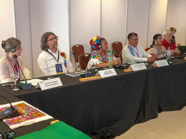 Mexican Women Embroiderers Shared Safeguarding Yucatecan Mayan Embroidery Actions at the Global Living Heritage Meeting