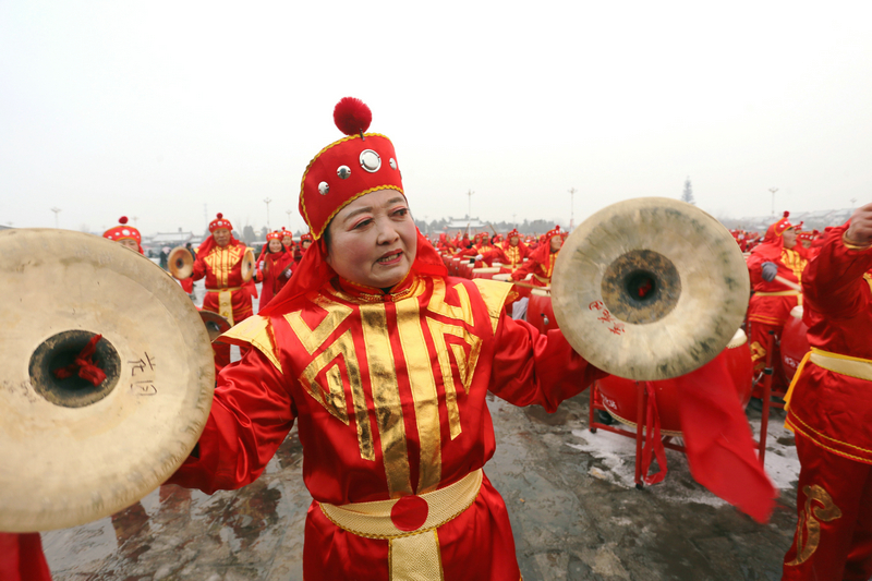 【河南供稿】“春满中原 老家河南”周口淮阳民俗庙会文化节盛装启动（组图）