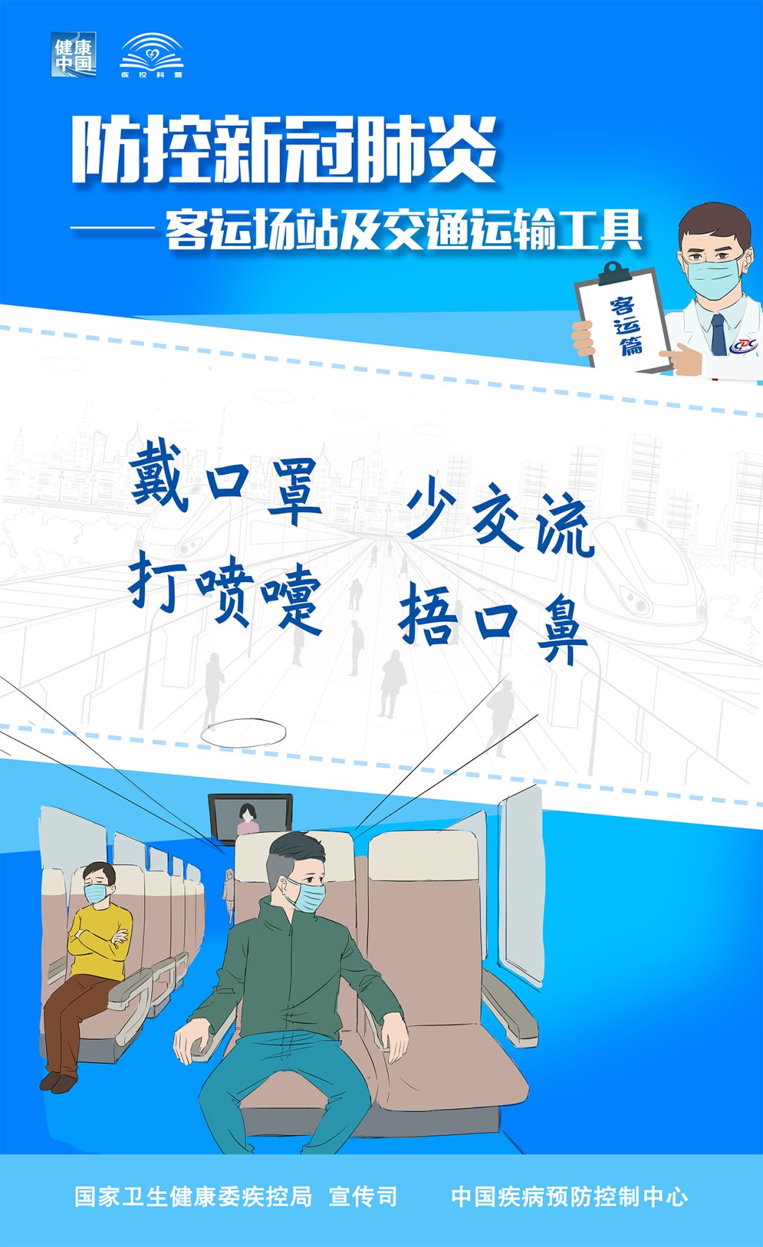 依法精准防控新冠肺炎疫情系列海报（第一辑）【新型冠状病毒科普知识】（266）