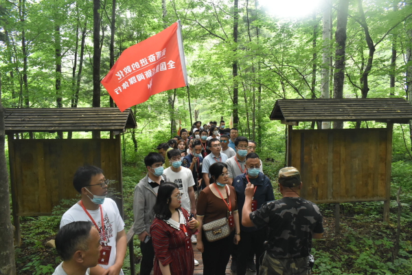 砥砺奋进的敦化丨参观寒葱岭红色教育基地 感受抗联精神红色基因