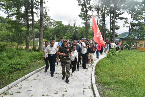 砥砺奋进的敦化丨参观寒葱岭红色教育基地 感受抗联精神红色基因