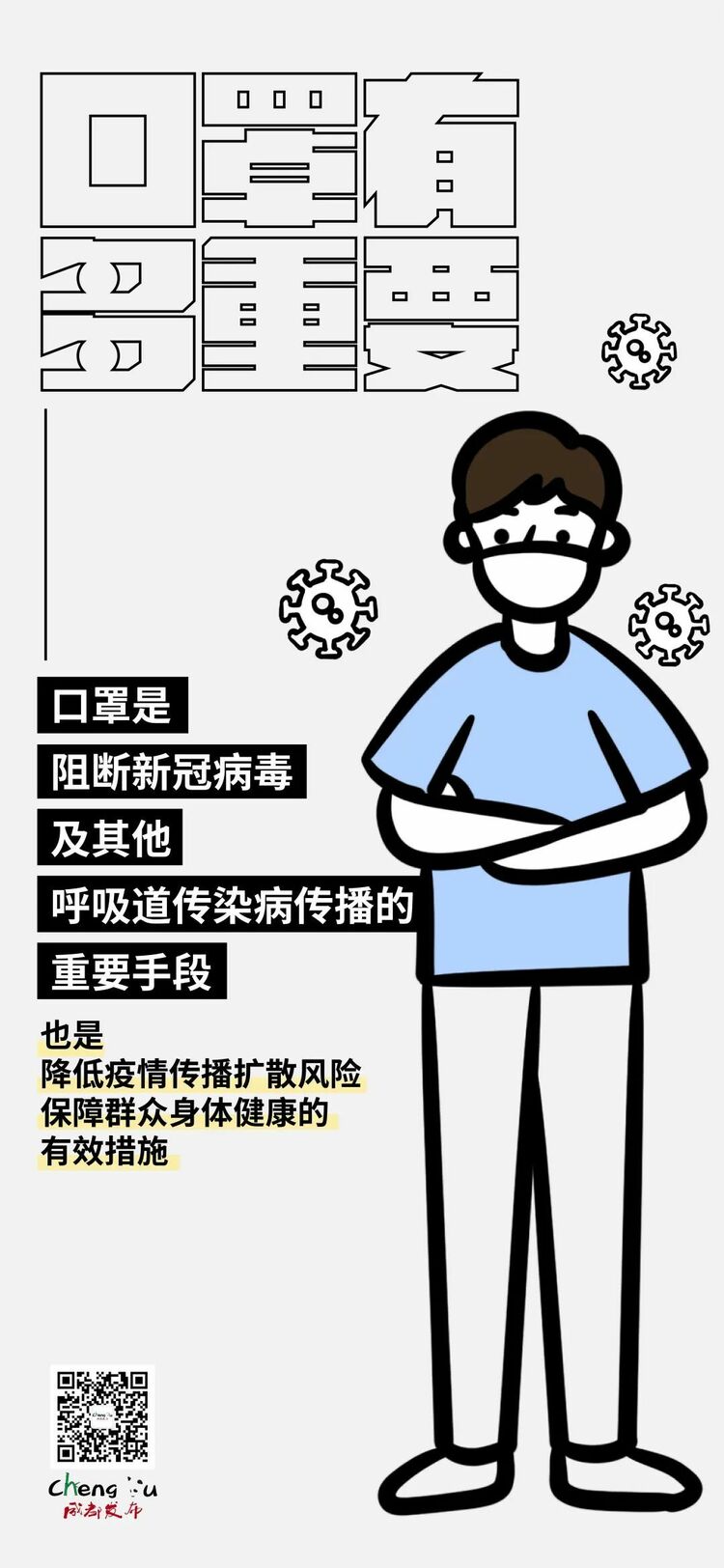 戴口罩！戴口罩！天气再热也要戴口罩！_fororder_1