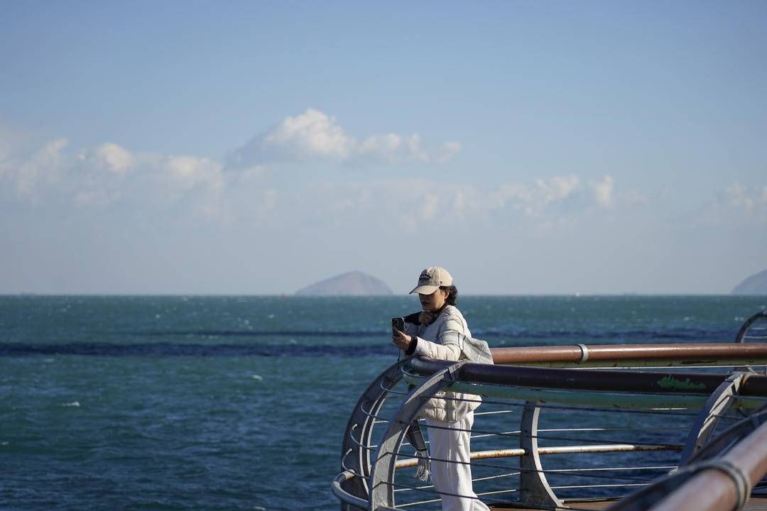 冬日大连的海，长在“审美点”上