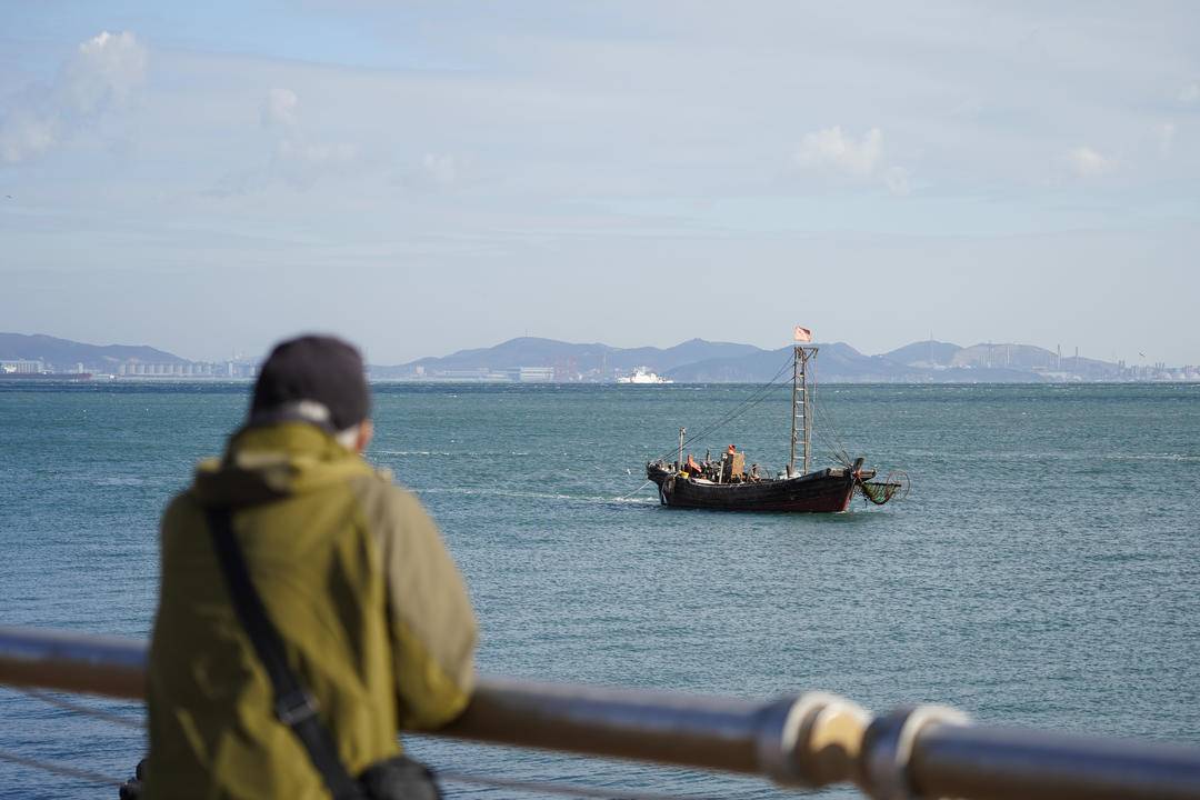 冬日大连的海，长在“审美点”上