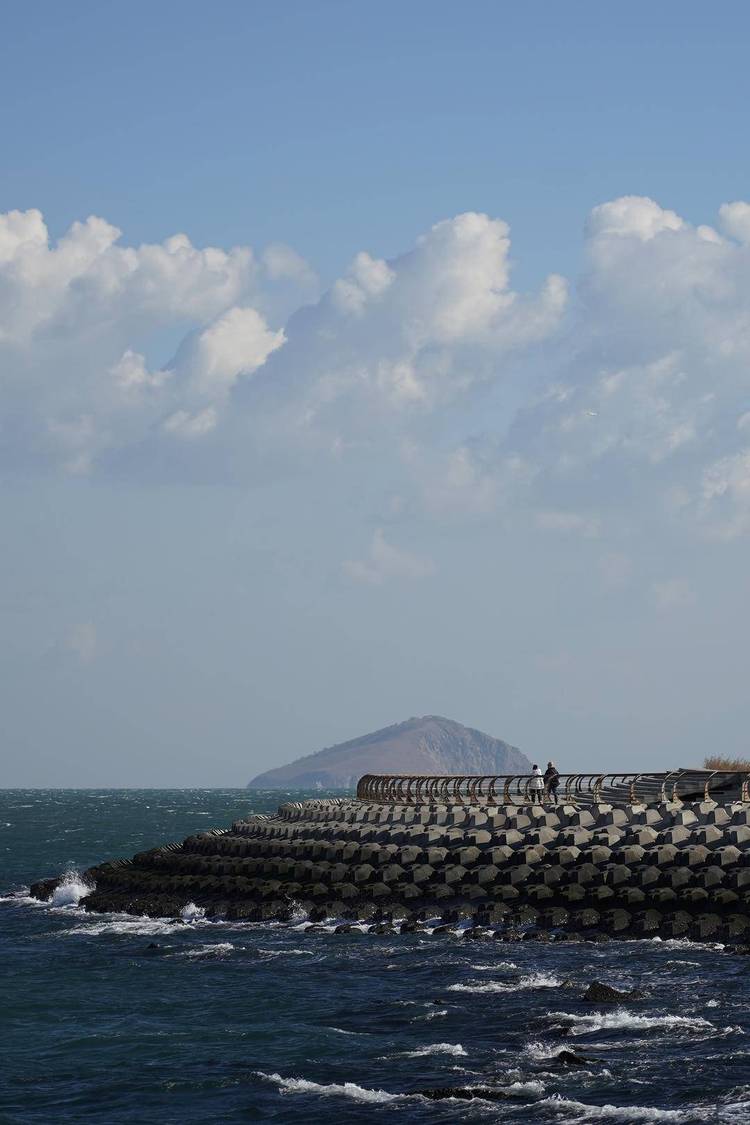 冬日大连的海，长在“审美点”上