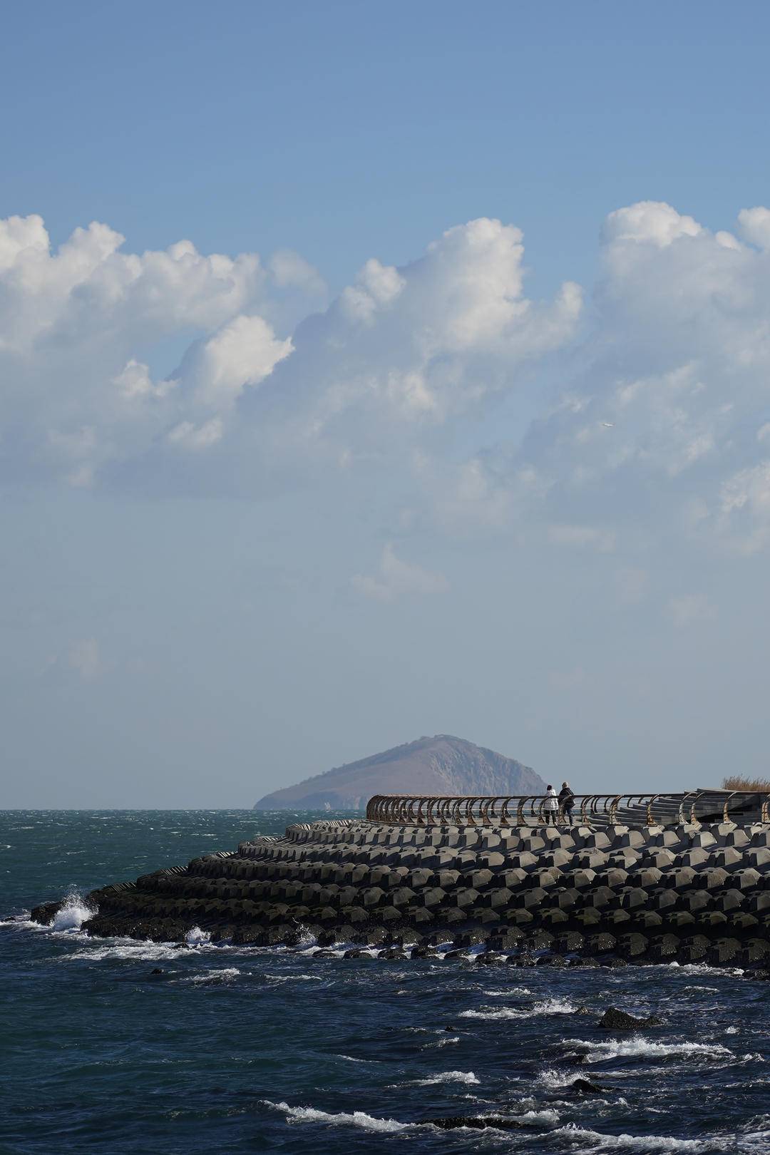 冬日大连的海，长在“审美点”上