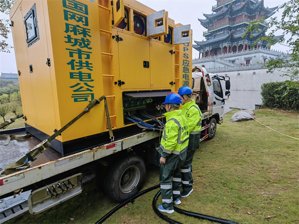 国网麻城市供电公司圆满完成菊花文化旅游季保电工作