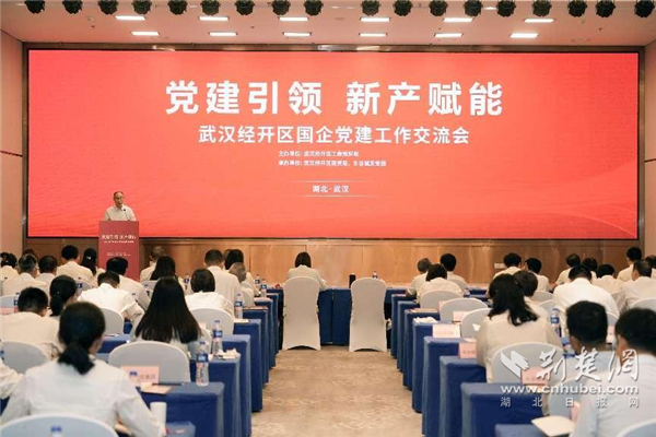 武汉经开区召开“党建引领 新产赋能”国企党建工作交流会