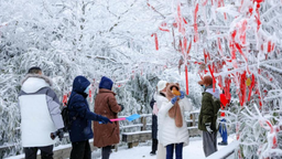 玩雪泡温泉品年味 重庆金佛山蛇年狂欢即将开启