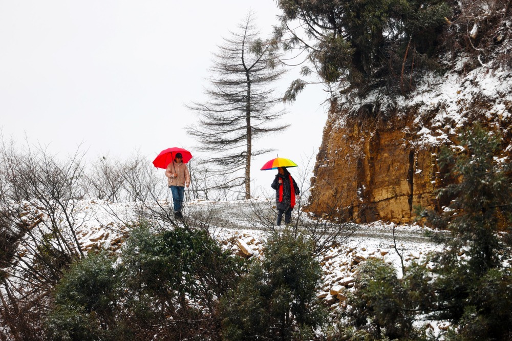 图集|重庆多地迎来今冬首场大雪