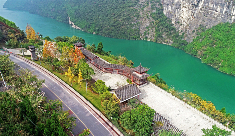 最美的秋丨重庆涪陵：山水交融绘就乌江画廊如画美景