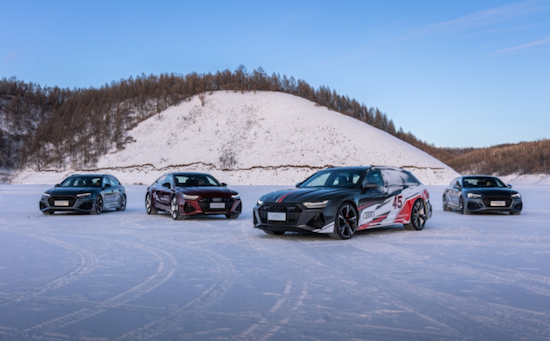 全球限量660台 奥迪RS 6 Avant GT冰雪之旅