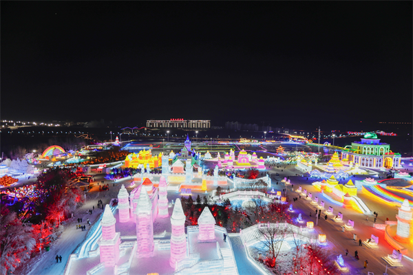 第28届长春冰雪节开幕 第六届长春冰雪新天地开园