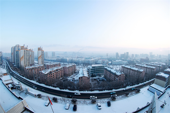 延吉迎来2025年首场降雪