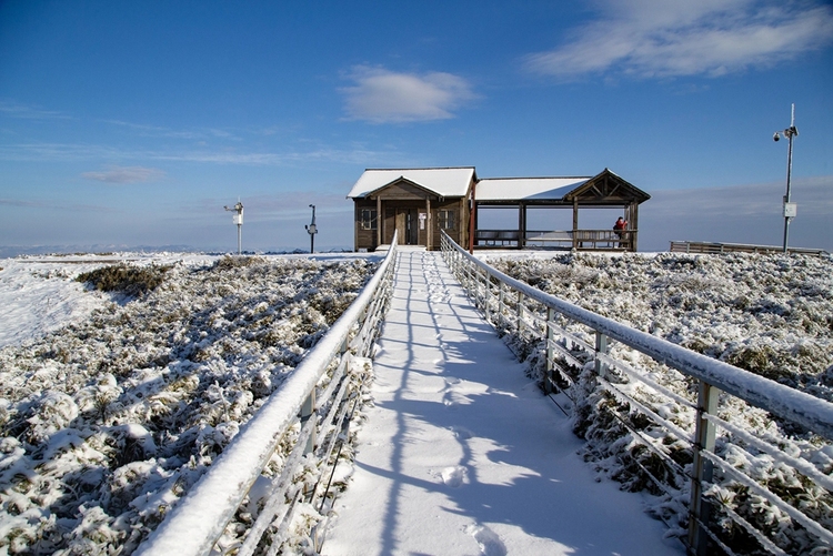 贵州赫章：高原雪景美如画