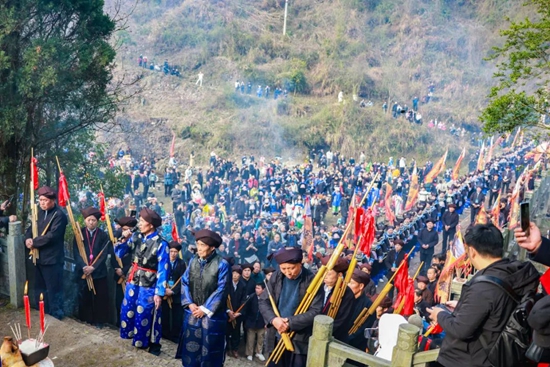 贵州三穗寨头村庆祝“二月二禳桥节” 传承文化祈吉祥_fororder_640 (3)