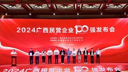 2024广西民营企业百强榜单发布 入围门槛升至18.22亿元