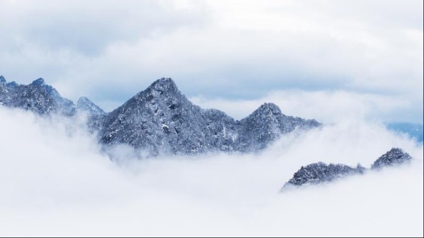 云海胜境 水墨画境