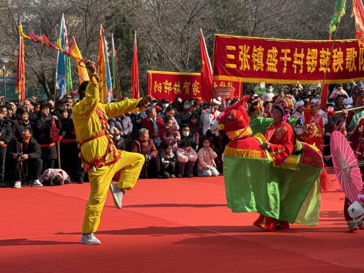 陕西渭南：锣鼓喧天贺元宵 秧歌起舞年味浓