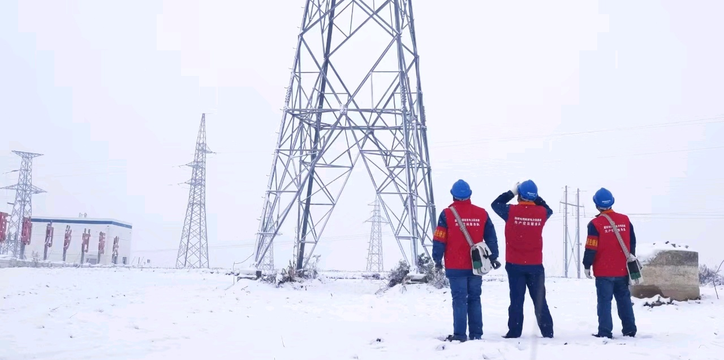 【万家灯火掌灯人】顶风踏雪巡线 守护万家灯火