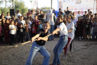 UNESCO Provides Psychosocial Support to Children and Youth in Gaza Through Art Therapy, Cultural, and Artistic Activities