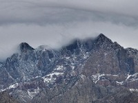 雪后贺兰山