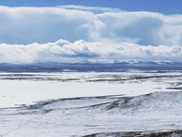 黄河源雪景