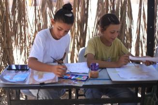 UNESCO Provides Psychosocial Support to Children and Youth in Gaza Through Art Therapy, Cultural, and Artistic Activities