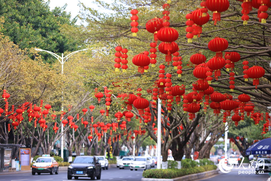 厦门：大红灯笼高高挂