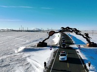 内蒙古呼伦贝尔：穿越大雪原 天天那达慕