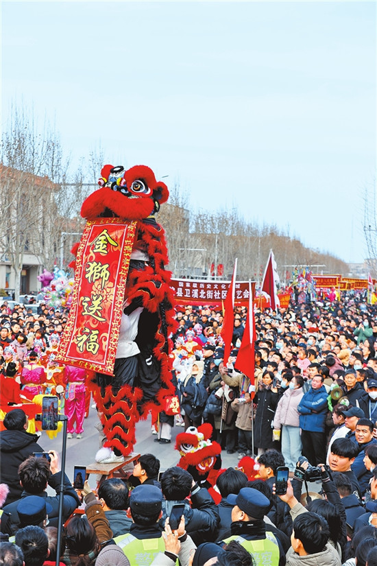 【新春走基层】非遗社火超有看头