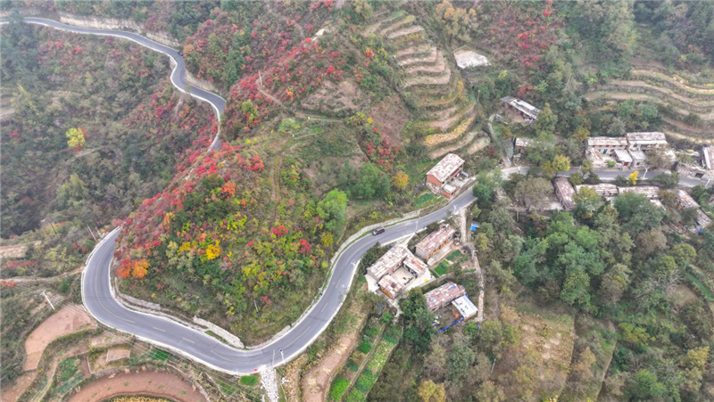 安阳林州：太行大峡谷秋景美如画