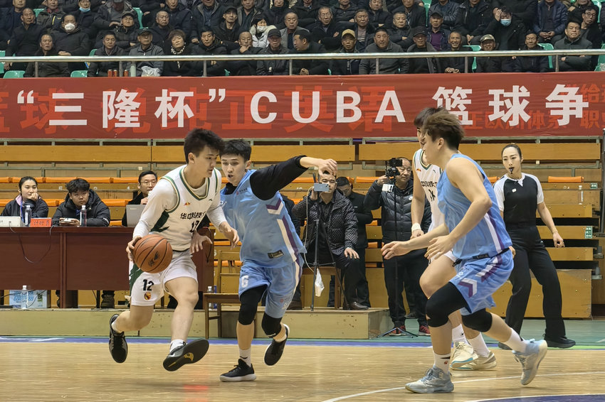 2025年三门峡“三隆杯”CUBA篮球争霸赛开赛