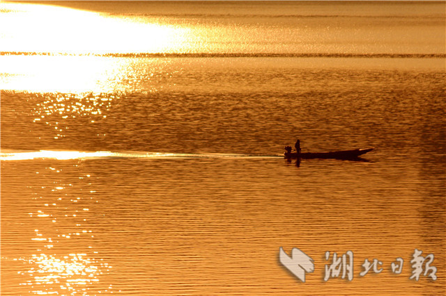 晨曦初照 汉江景美如画