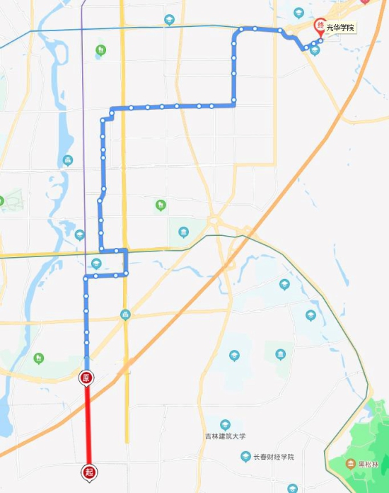 长春市部分周边区域公交线路新辟和调整公示