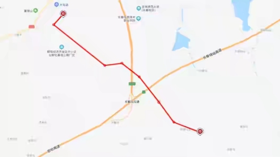 长春市部分周边区域公交线路新辟和调整公示