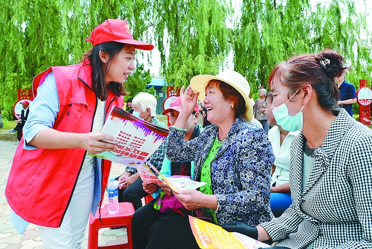 大庆大同区 村民云上点单活动更合口味