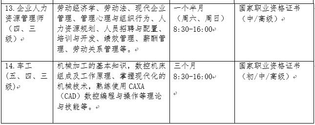 辽宁推出免费职业技能培训 提升择业竞争力