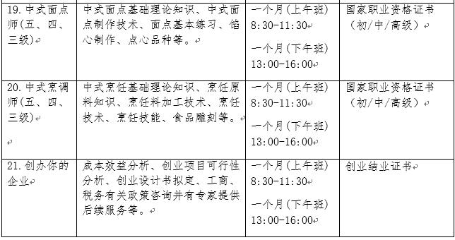 辽宁推出免费职业技能培训 提升择业竞争力