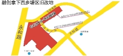 南宁10月31日7幅地块出让 多家房企在邕拿地 江南沙井片区或添大型家居商场