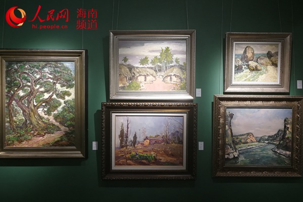 末尾有图【文体图文列表】【即时快讯】符国平百幅风景油画精品展在国新书苑开展  摘要：8月6日下午，中国著名油画家符国平百幅风景油画精品展在海口骑楼老街水巷口56号国新书苑举行开幕式。