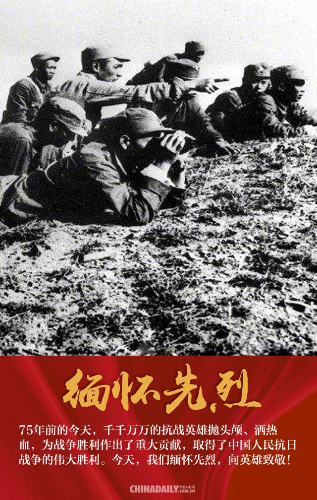 纪念抗日战争胜利75周年 | 铭记历史 继往开来