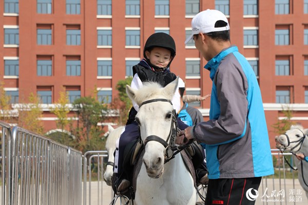 马术运动进校园 武汉26所试点学校三年级以上学生可体验