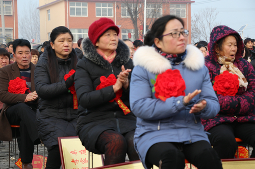 【河南供稿】平顶山市郏县白庙乡表彰“好媳妇”、“好婆婆”