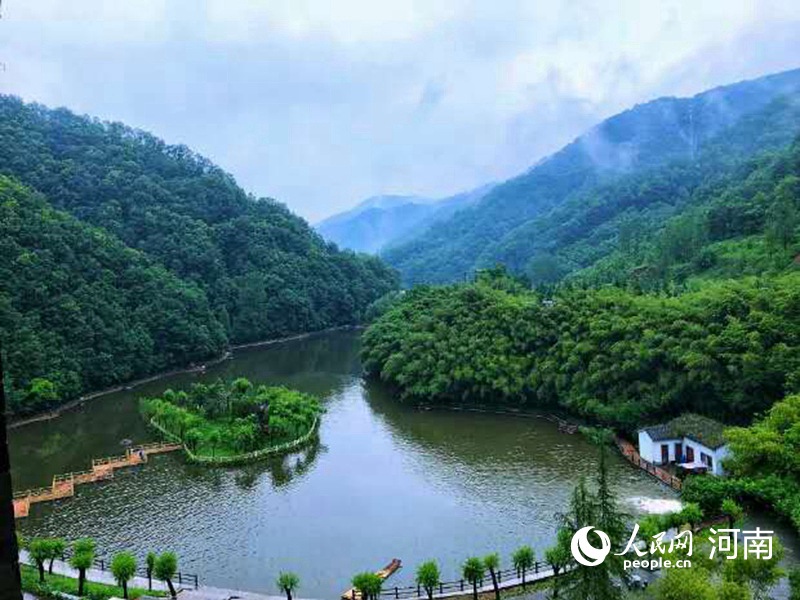 【城市远洋】【中部崛起势正劲·河南篇】 洛阳重渡沟：水乡竹韵唱响山村经济戏