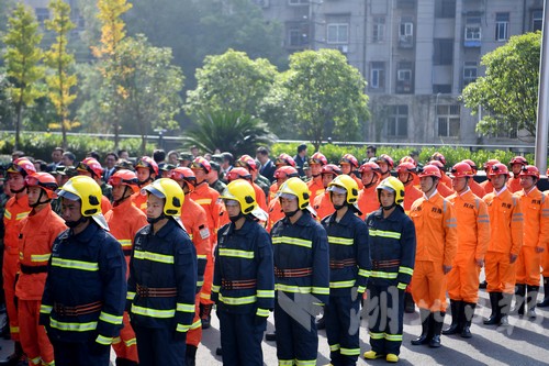 湖北省应急管理厅举行挂牌成立仪式