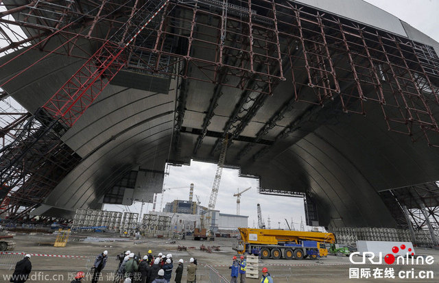 乌克兰为切尔诺贝利核电站建造新石棺