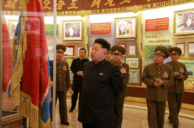 金正恩视察朝鲜战争纪念馆 称"祖国统一大战近在眼前"