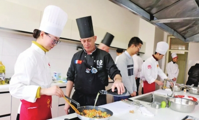 【美食-图片】长垣举行中法烹饪文化交流活动